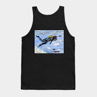 'Coming Up For Air' Tank Top